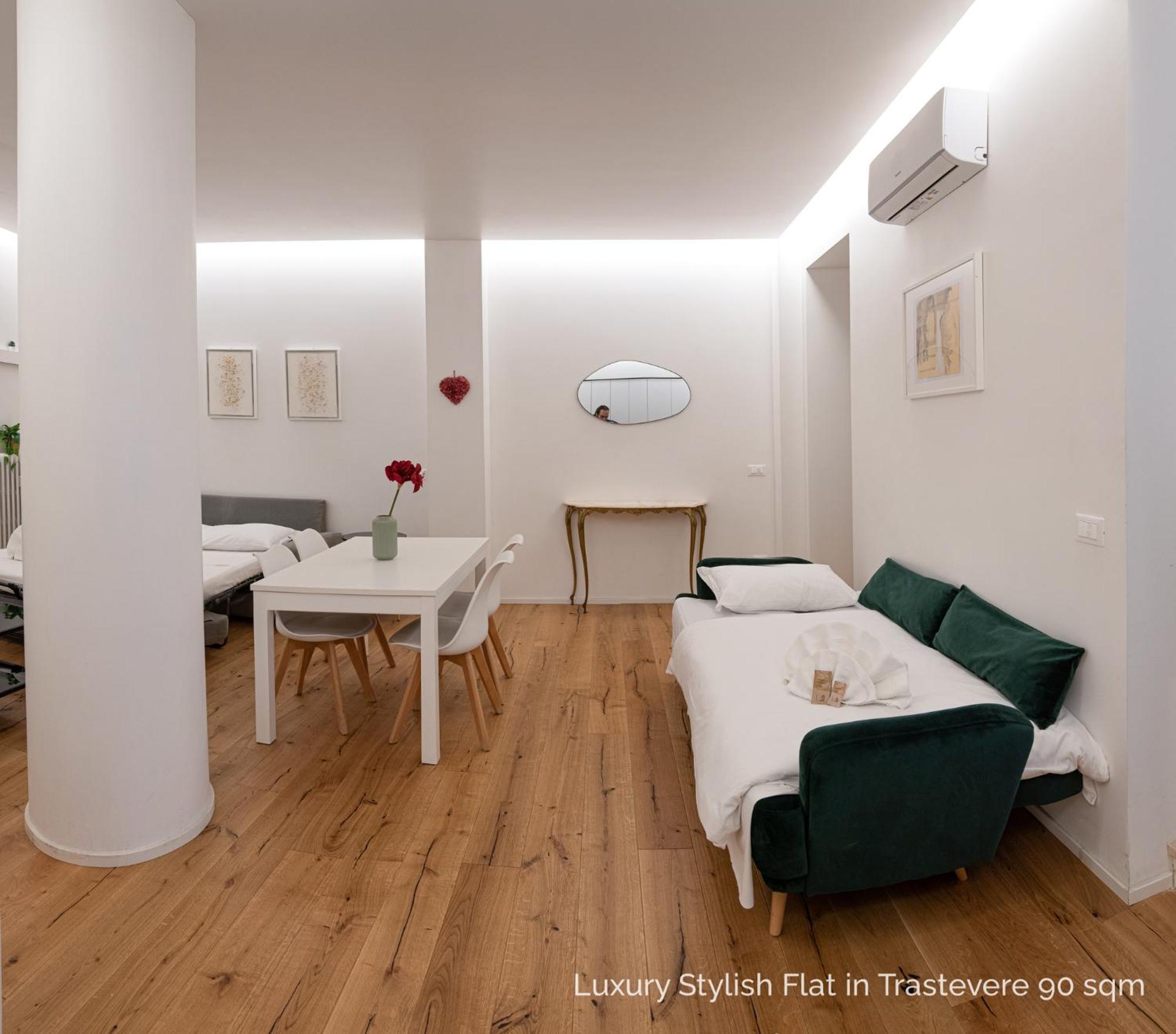 La Dolce Vita - Luxury Stylish Flats In Trastevere 70-90Sqm Rome Exterior photo