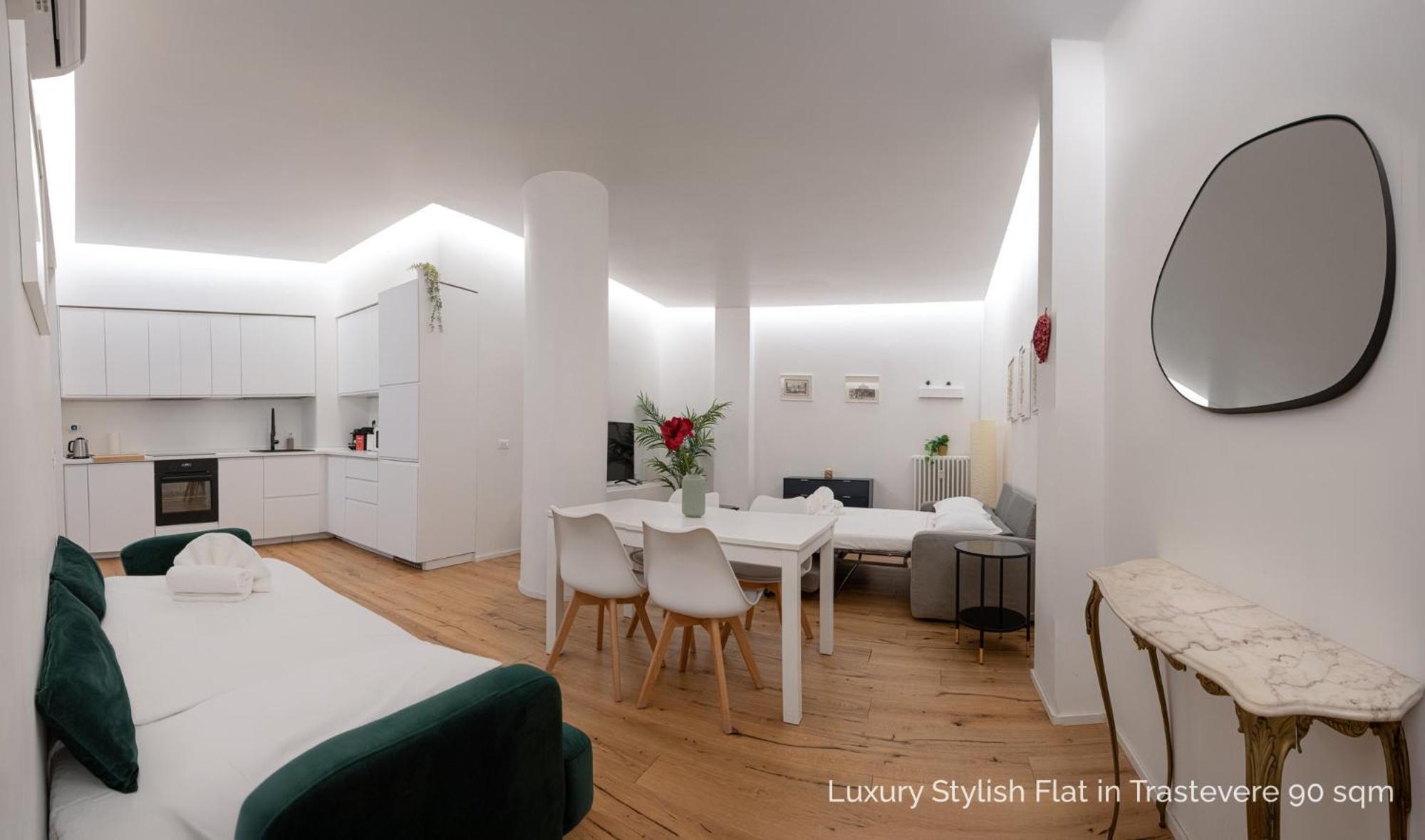 La Dolce Vita - Luxury Stylish Flats In Trastevere 70-90Sqm Rome Exterior photo