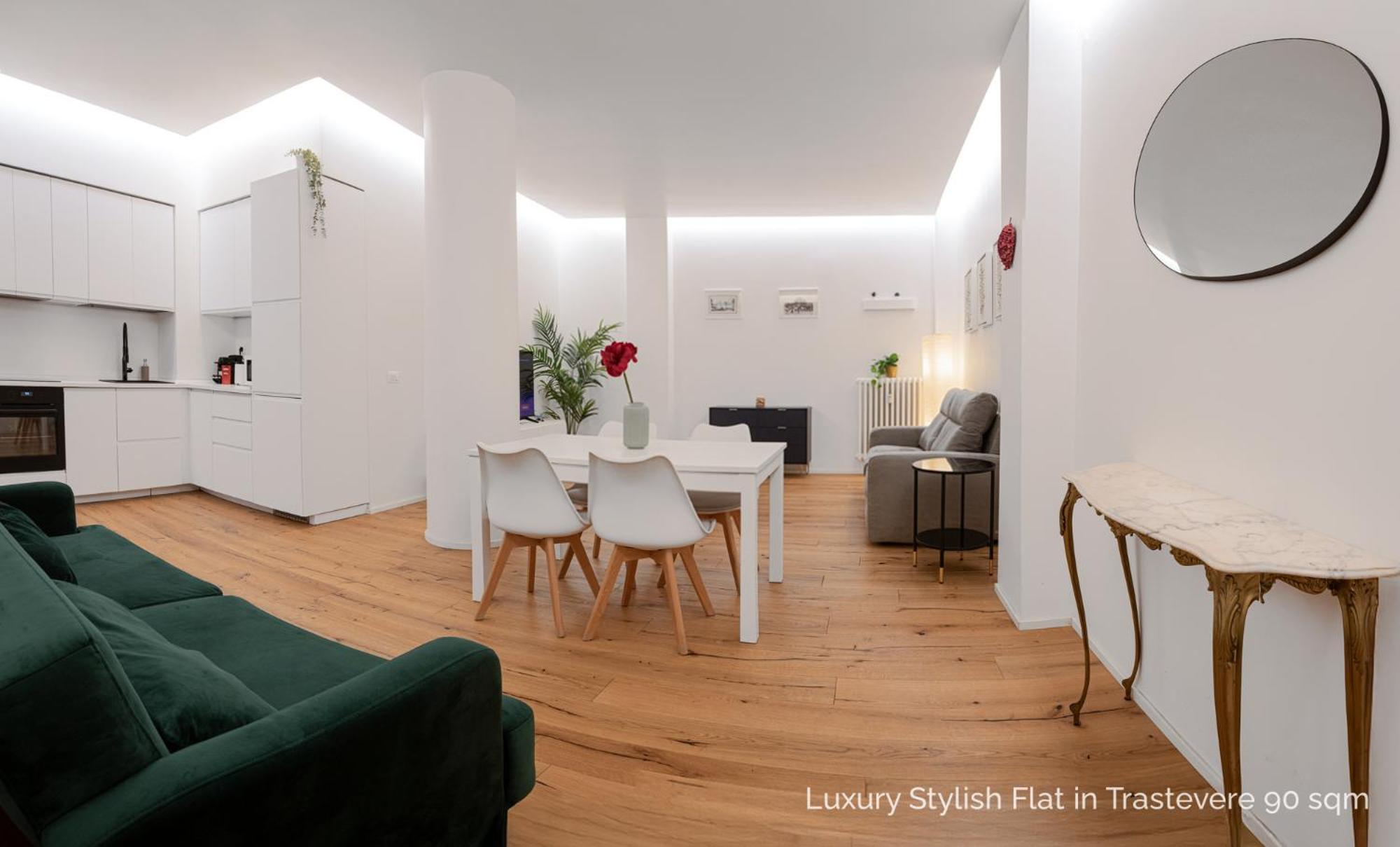 La Dolce Vita - Luxury Stylish Flats In Trastevere 70-90Sqm Rome Exterior photo