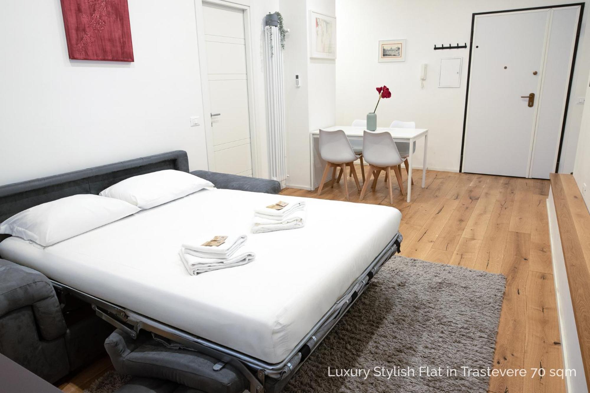La Dolce Vita - Luxury Stylish Flats In Trastevere 70-90Sqm Rome Exterior photo