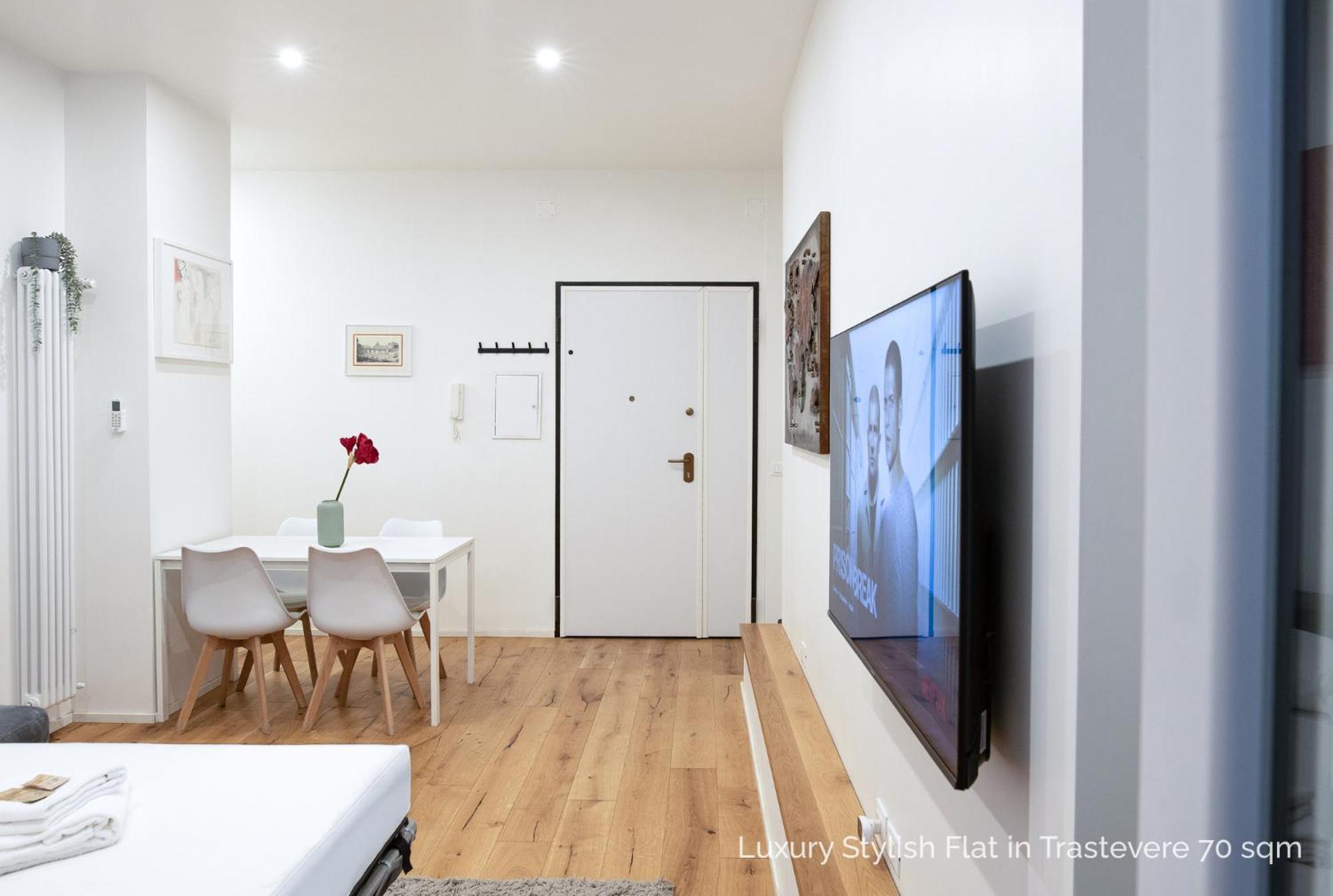 La Dolce Vita - Luxury Stylish Flats In Trastevere 70-90Sqm Rome Exterior photo