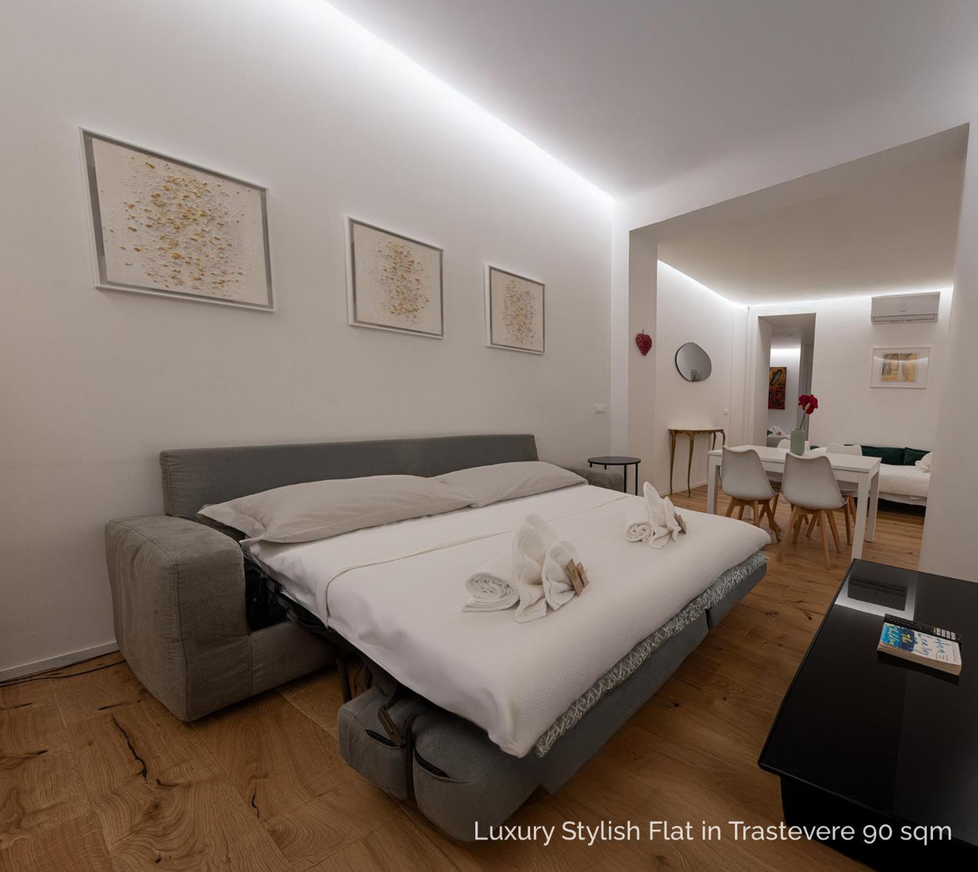 La Dolce Vita - Luxury Stylish Flats In Trastevere 70-90Sqm Rome Exterior photo