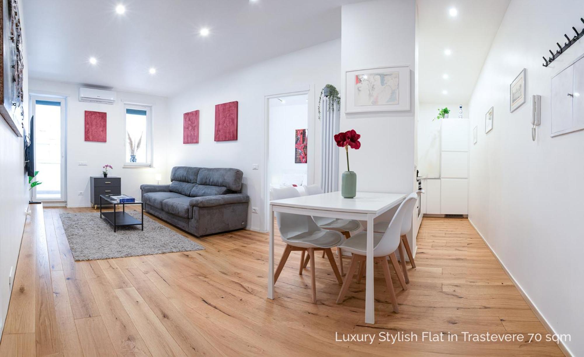 La Dolce Vita - Luxury Stylish Flats In Trastevere 70-90Sqm Rome Exterior photo
